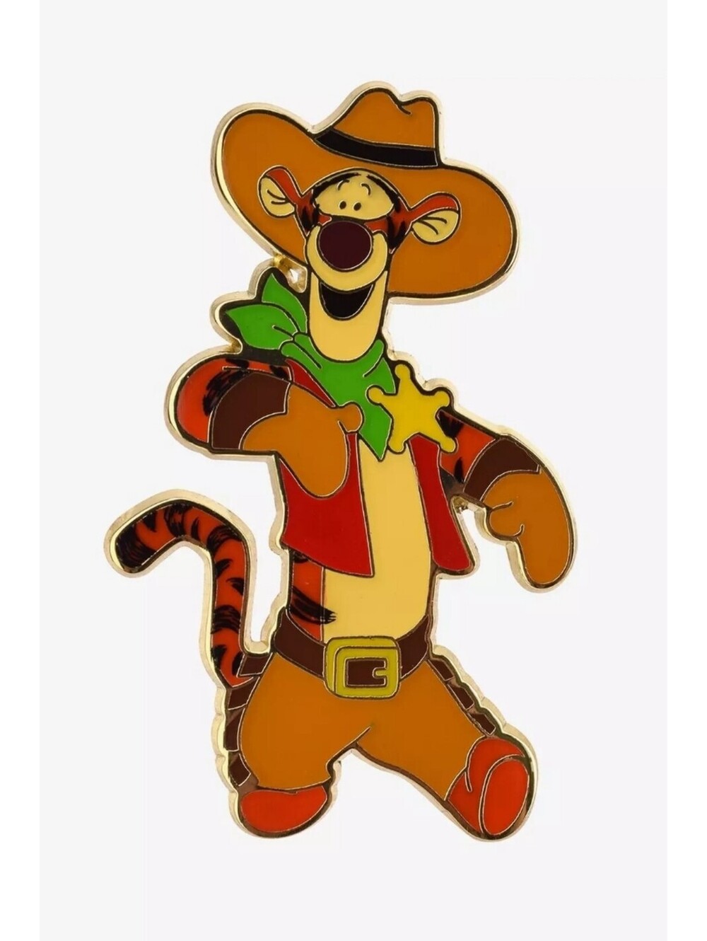 Our Universe Disney Winnie the Pooh Tigger Western Enamel Pin